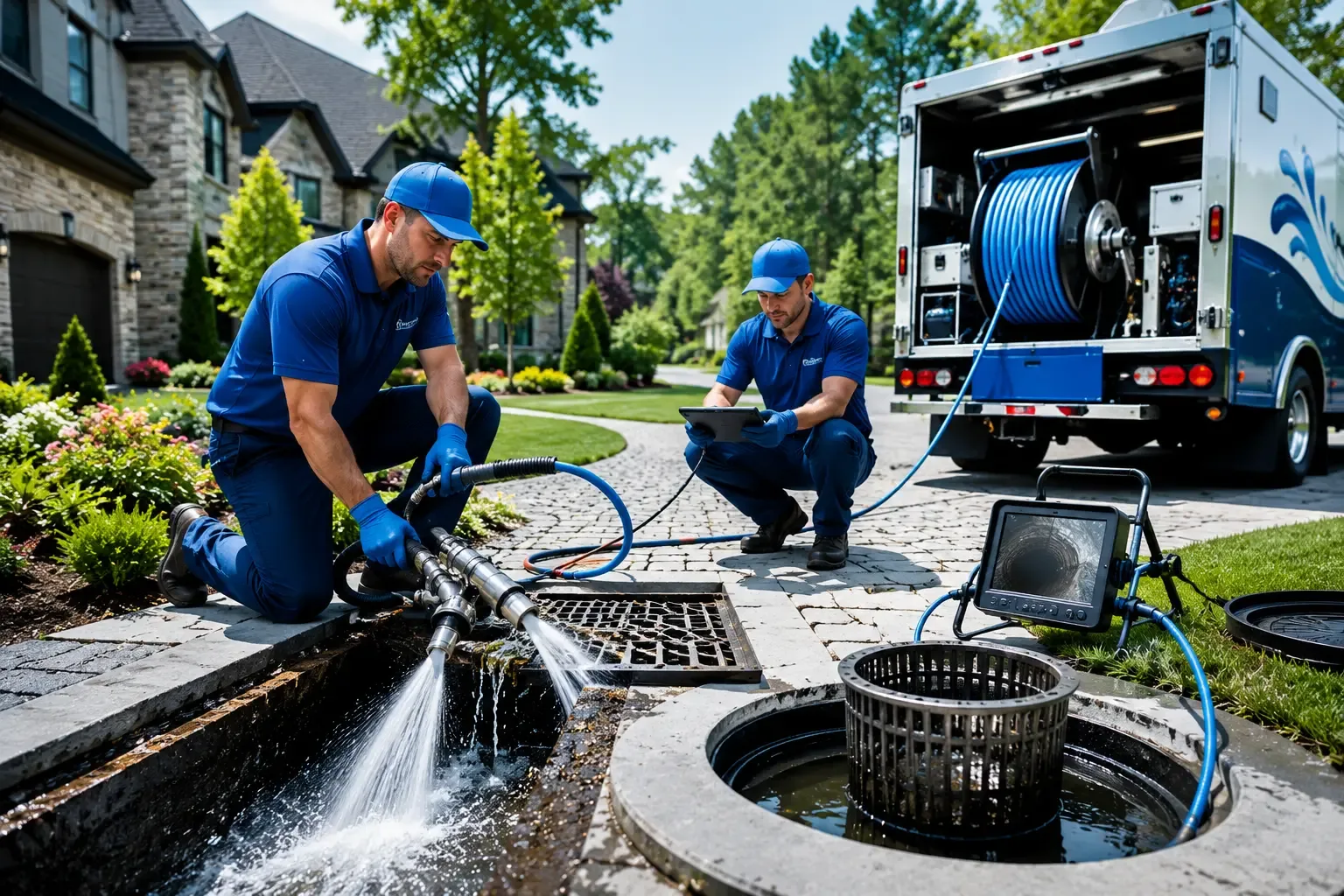 Local outdoor drain cleaning professionals in Derma, MS